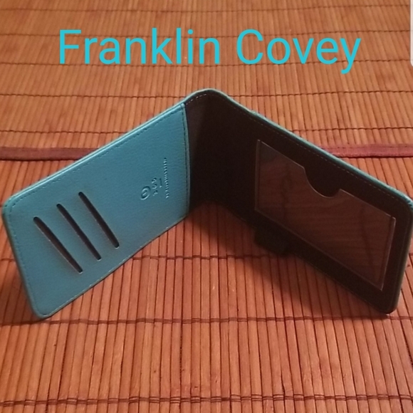 FRANKLIN COVEY ☆ Single Fold Wallet - Picture 1 of 7